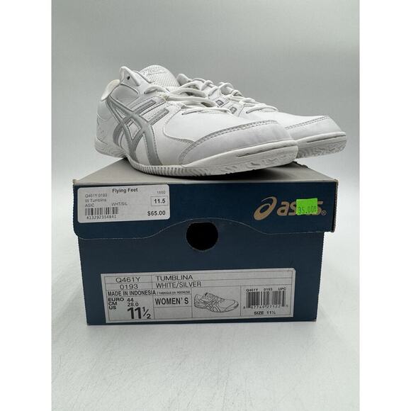 NEW Asics TUMBLINA Women's Cheer Shoe White US Size 11.5 Medium NIB - Picture 11 of 11